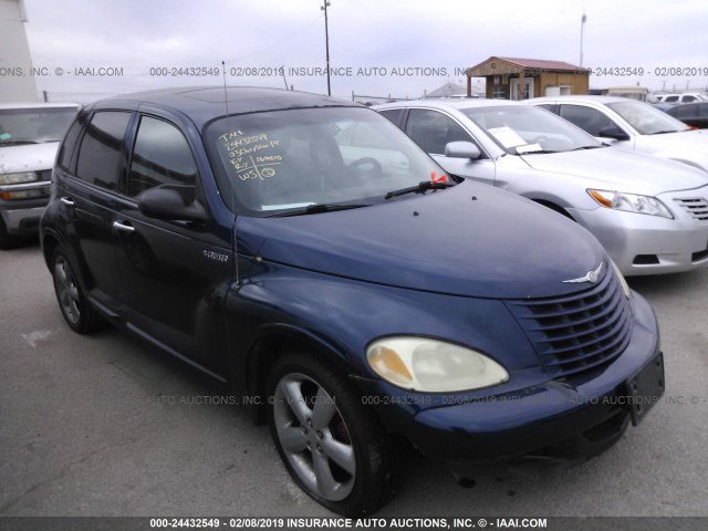 3C8FY78G83T553336 - 2003 CHRYSLER PT CRUISER GT BLUE photo 1