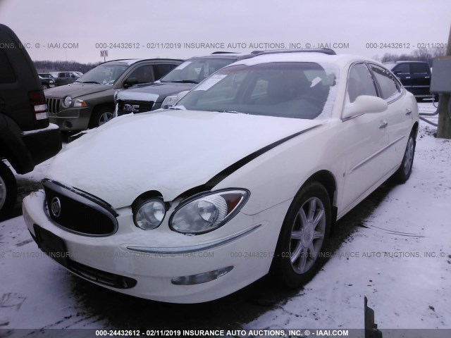 2G4WE587661176716 - 2006 BUICK LACROSSE CXS CREAM photo 2