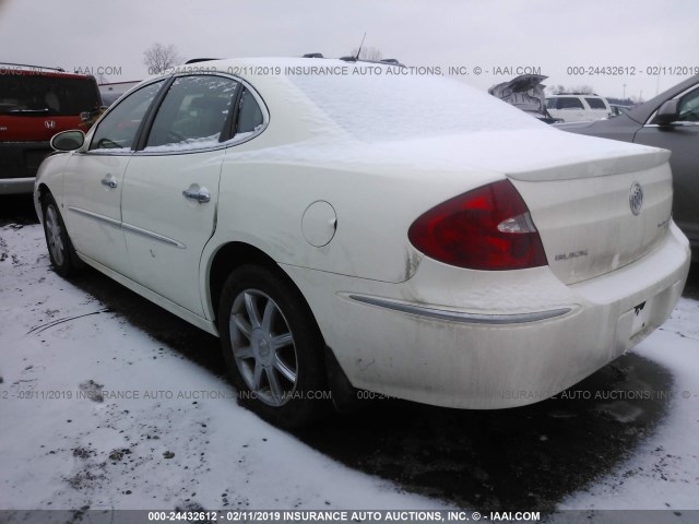 2G4WE587661176716 - 2006 BUICK LACROSSE CXS CREAM photo 3