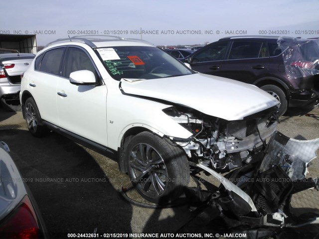 JN1BJ0RP2HM384909 - 2017 INFINITI QX50 WHITE photo 1