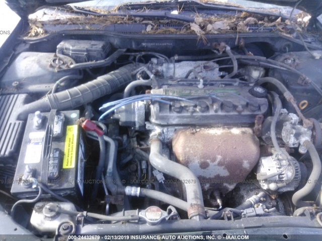 1HGCG6658XA033753 - 1999 HONDA ACCORD LX მწვანე ფოტო 10