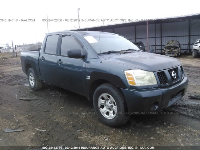 1N6AA07AX4N544978 - 2004 NISSAN TITAN XE/SE/LE GRAY photo 1