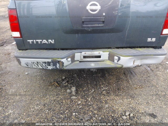 1N6AA07AX4N544978 - 2004 NISSAN TITAN XE/SE/LE GRAY photo 6