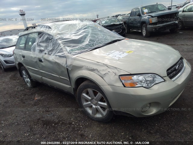 4S4BP61C277317811 - 2007 SUBARU LEGACY OUTBACK 2.5I GOLD photo 1