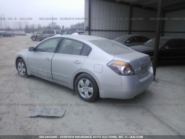 1N4AL21E47C123638 - 2007 NISSAN ALTIMA 2.5/2.5S SILVER photo 3