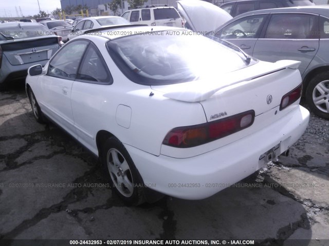 JH4DC238XRS007950 - 1994 ACURA INTEGRA GSR WHITE photo 3