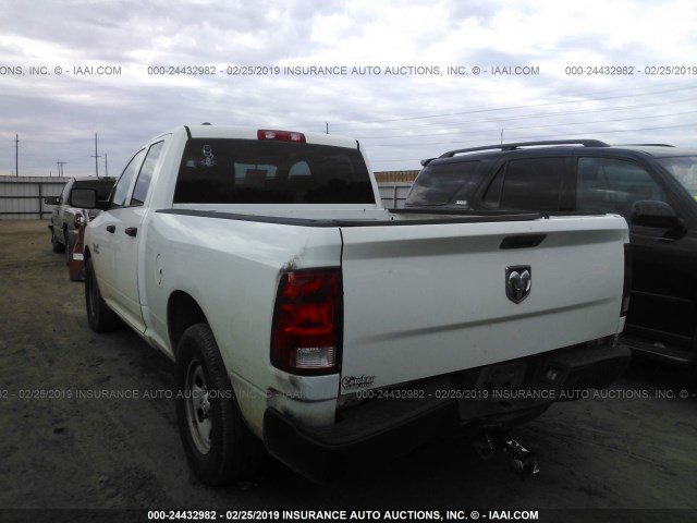 1C6RR6FG7ES235387 - 2014 RAM 1500 ST WHITE photo 3
