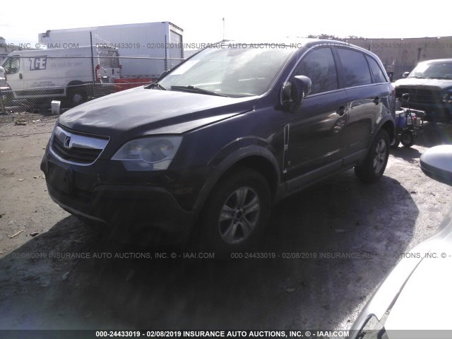 3GSCL33P08S674544 - 2008 SATURN VUE XE Dark Blue photo 2