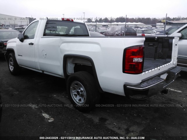 1GTN1LEC7JZ903105 - 2018 GMC SIERRA C1500 WHITE photo 3