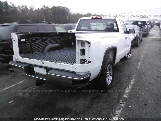 1GTN1LEC7JZ903105 - 2018 GMC SIERRA C1500 WHITE photo 4