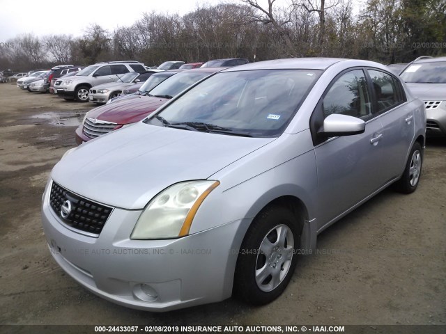 3N1AB61E09L624475 - 2009 NISSAN SENTRA 2.0/2.0S/2.0SL SILVER photo 2