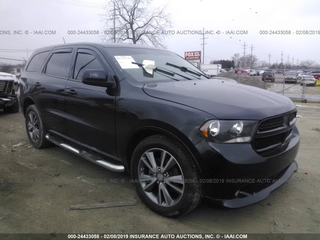 1C4RDJAG0DC688843 - 2013 DODGE DURANGO SXT BLACK photo 1