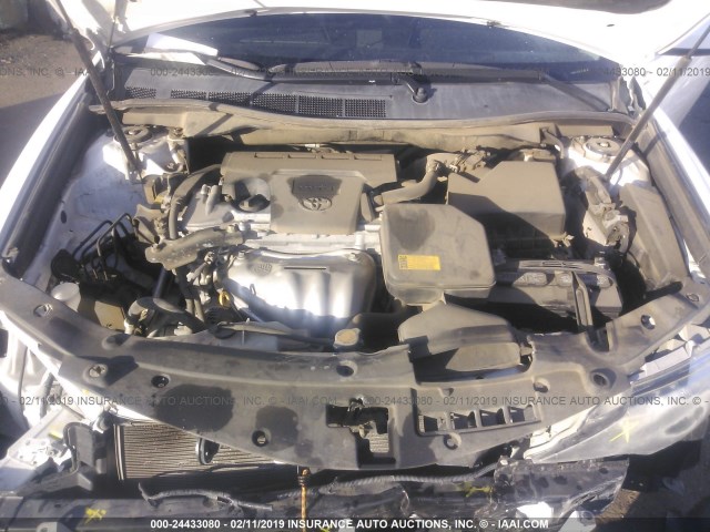 4T1BF1FKXEU430068 - 2014 TOYOTA CAMRY L/SE/LE/XLE 白色 照片 10