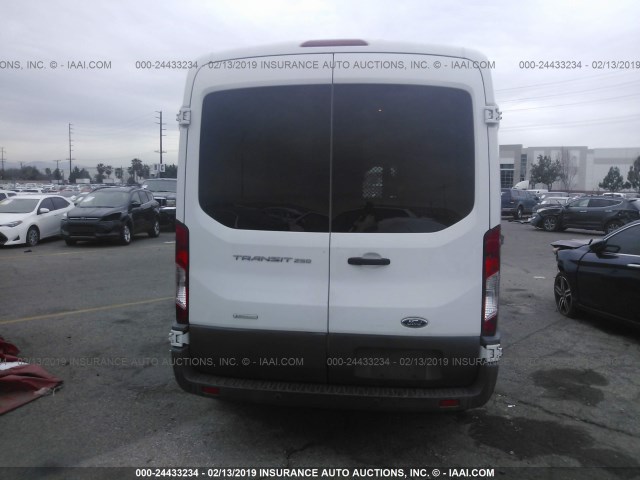 1FTNR1CG3FKA32576 - 2015 FORD TRANSIT T-250 WHITE photo 6