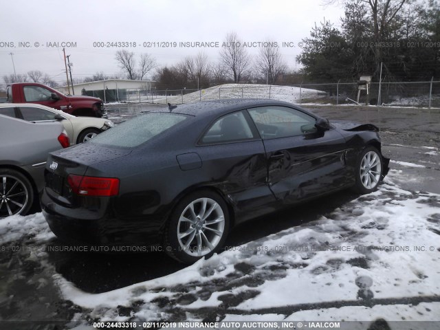 WAUVFAFR8DA002205 - 2013 AUDI A5 PRESTIGE Dark Blue photo 4