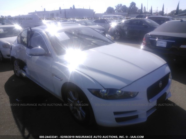 SAJAD4FX1JCP37441 - 2018 JAGUAR XE PREMIUM WHITE photo 1