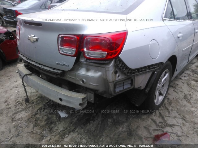 1G11B5SA3DF290067 - 2013 CHEVROLET MALIBU LS SILVER photo 6