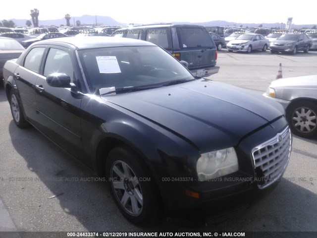 2C3LA43R16H246771 - 2006 CHRYSLER 300 BLACK photo 1