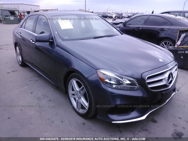 WDDHF5KB5EA846709 - 2014 MERCEDES-BENZ E 350 GREEN photo 1