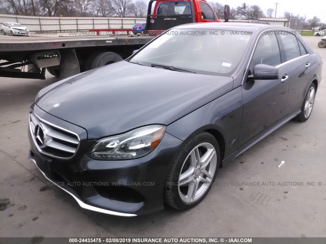 WDDHF5KB5EA846709 - 2014 MERCEDES-BENZ E 350 GREEN photo 2