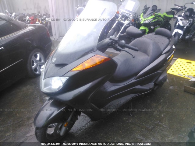 JYASH03YX9A008760 - 2009 YAMAHA YP400 BLACK photo 2