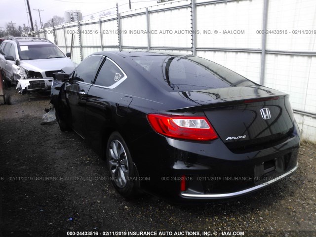 1HGCT1B30FA010162 - 2015 HONDA Accord LX-S BLACK photo 3