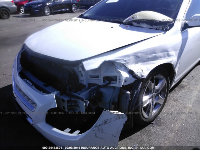 1G1ZC5EB4AF194464 - 2010 CHEVROLET MALIBU 1LT 白色 照片 6