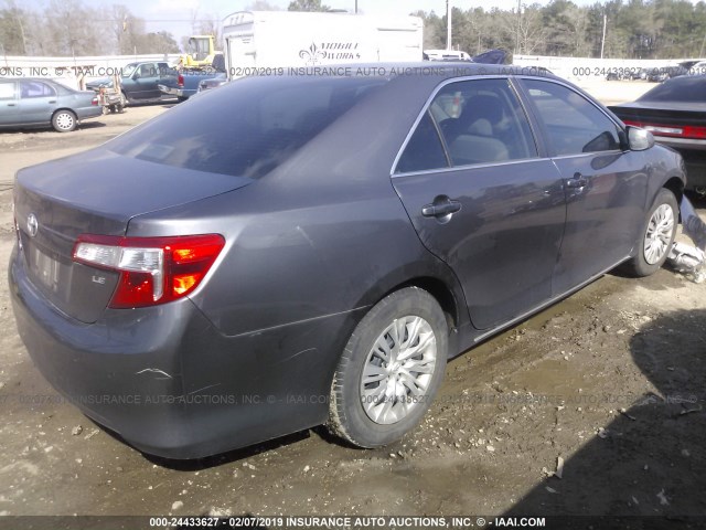 4T4BF1FK7ER437324 - 2014 TOYOTA CAMRY L/SE/LE/XLE Boz foto 4