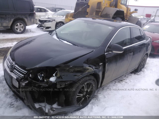 3VWEF71K47M064351 - 2007 VOLKSWAGEN JETTA WOLFSBURG 黑色 照片 2