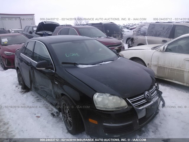 3VWEF71K47M064351 - 2007 VOLKSWAGEN JETTA WOLFSBURG 黑色 照片 6