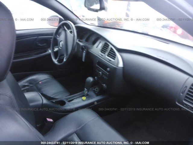 2G1WL15C269302973 - 2006 CHEVROLET MONTE CARLO SS შავი ფოტო 5