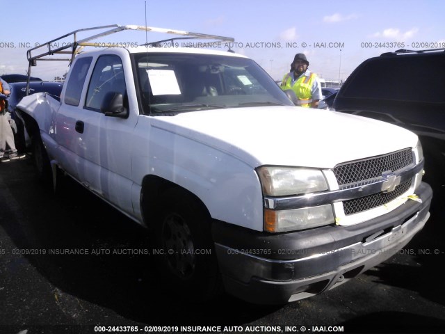 2GCEC19T141162245 - 2004 CHEVROLET SILVERADO C1500 WHITE photo 1