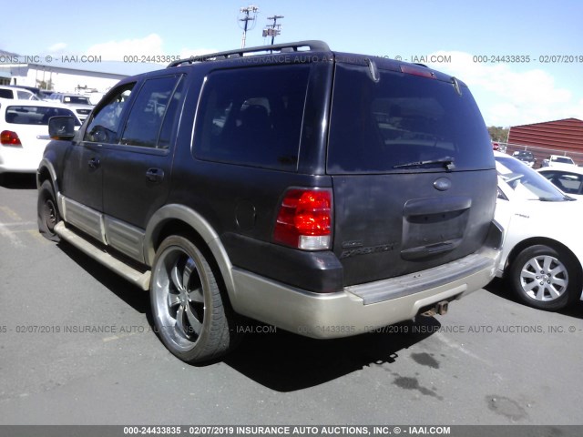 1FMPU17515LA56413 - 2005 FORD EXPEDITION EDDIE BAUER RED photo 3