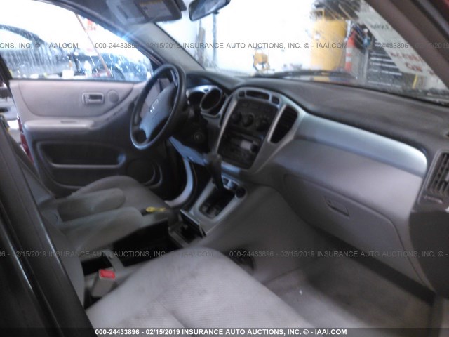 JTEEP21A850120538 - 2005 TOYOTA HIGHLANDER LIMITED MAROON photo 5