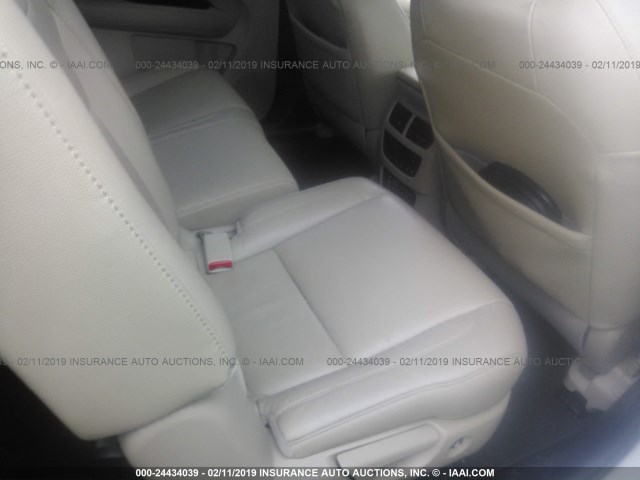 5FRYD4H61FB015395 - 2015 ACURA MDX TECHNOLOGY WHITE photo 8