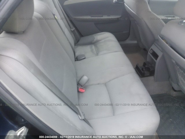 1G1ZC5E18BF308930 - 2011 CHEVROLET MALIBU 1LT 蓝色 照片 8