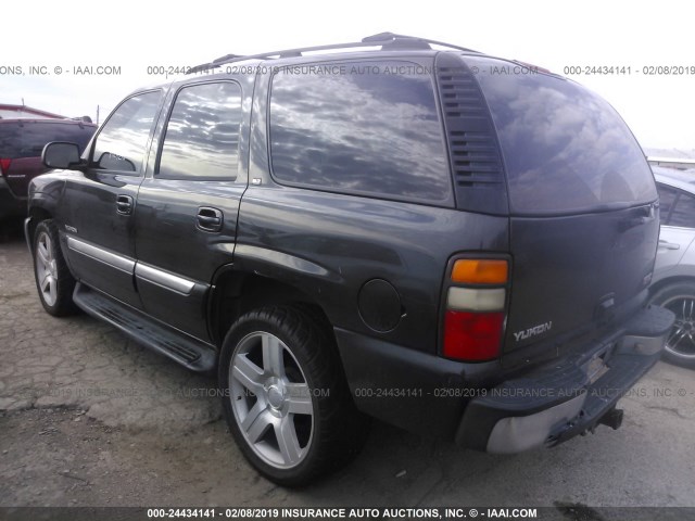 1GKEC13Z64R190793 - 2004 GMC YUKON GRAY photo 3