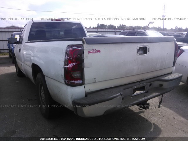 1GCEC14X73Z350168 - 2003 CHEVROLET SILVERADO C1500 WHITE photo 3