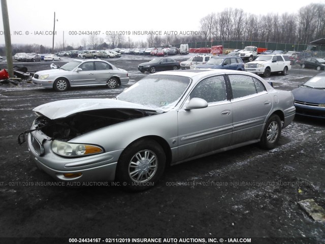 1G4HR54K45U172495 - 2005 BUICK LESABRE LIMITED SILVER photo 2