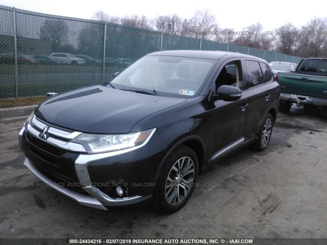 JA4AZ3A34HZ049482 - 2017 MITSUBISHI OUTLANDER SE/SEL BLACK photo 1