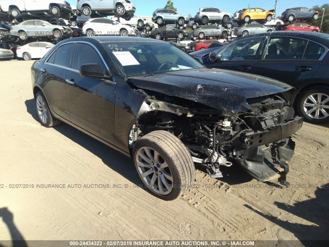 1G6AA5RX9H0167213 - 2017 CADILLAC ATS BLACK photo 1