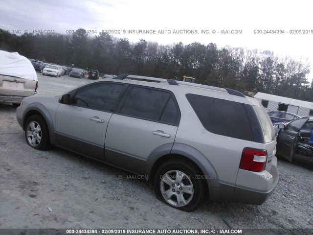 1FMZK02146GA51472 - 2006 FORD FREESTYLE SEL GRAY photo 3