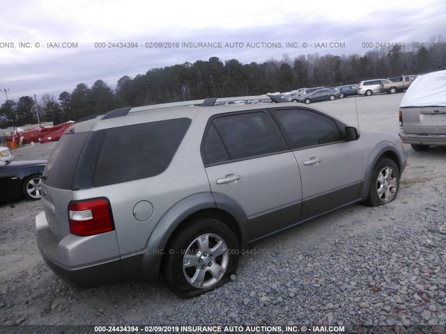 1FMZK02146GA51472 - 2006 FORD FREESTYLE SEL GRAY photo 4