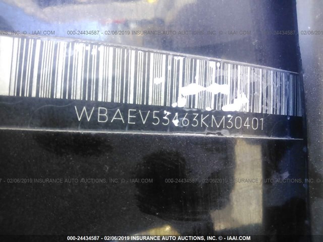 WBAEV53463KM30401 - 2003 BMW 330 I Dark Blue photo 9