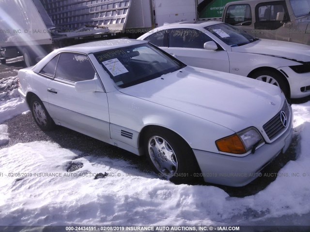 WDBFA61E2MF022989 - 1991 MERCEDES-BENZ 300 SL WHITE photo 1