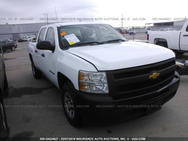 3GCPCPEA3DG118948 - 2013 CHEVROLET SILVERADO C1500 WHITE photo 1