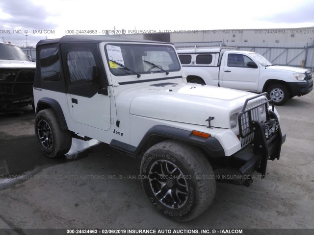 1J4FY19P3SP318692 - 1995 JEEP WRANGLER / YJ S/RIO GRANDE, WHITE - price  history, history of past auctions. Prices and Bids history of Salvage and  used Vehicles.