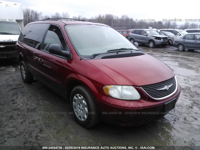 2C8GP44383R150470 - 2003 CHRYSLER TOWN & COUNTRY LX RED photo 1