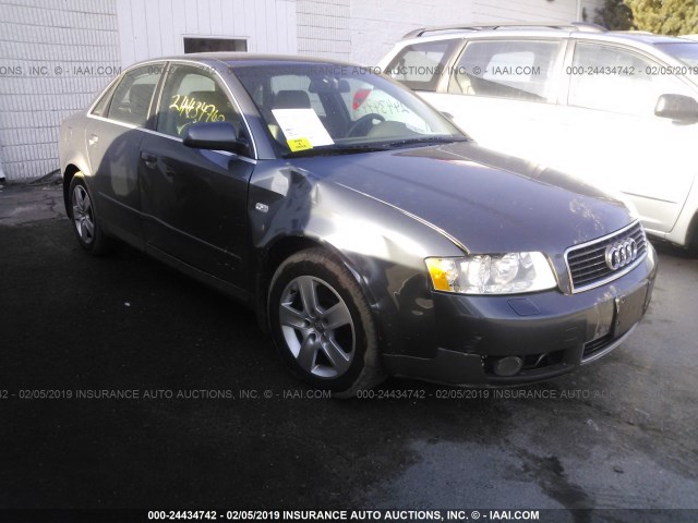 WAULT68E12A215940 - 2002 AUDI A4 3.0 QUATTRO GRAY photo 1