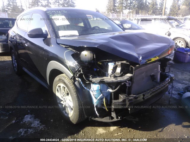 KM8J33A48JU715922 - 2018 HYUNDAI TUCSON LIMITED/SPORT AND ECO/SE BLACK photo 1